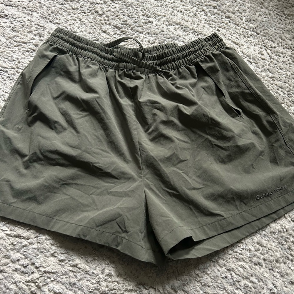 Outdoor Voices Sage Green Shorts XL